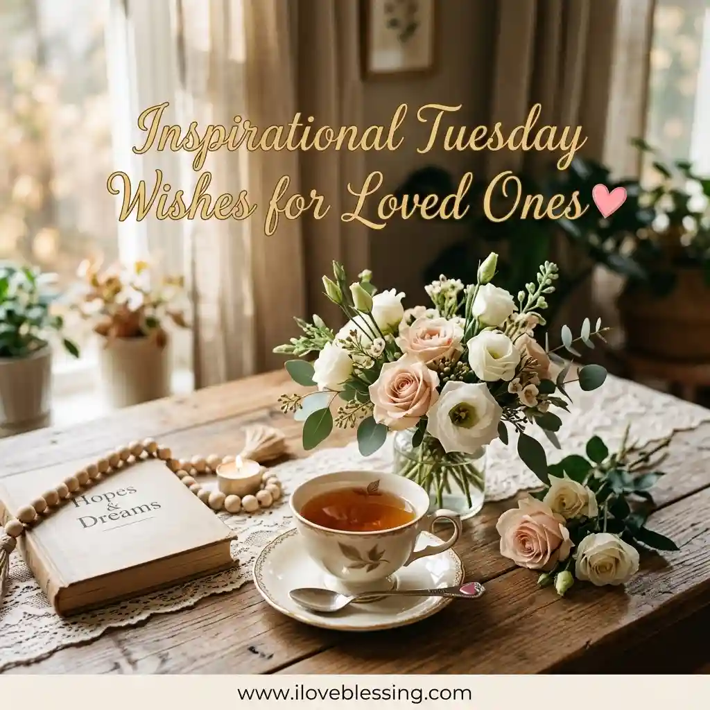 Inspirational Tuesday Wishes for Loved Ones 💖