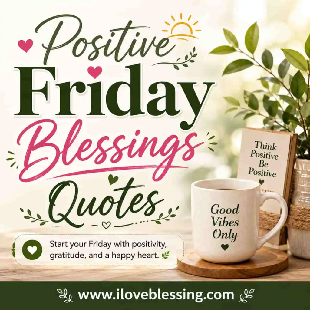 Positive Friday Blessings Quotes